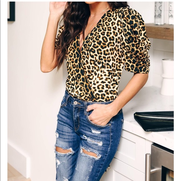 LEOPARD BODYSUIT - VICI - Picture 1 of 8